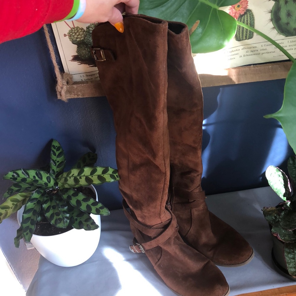 Knee high boots
